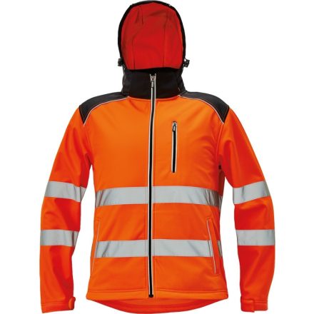 CL0301053690000, KNOXFIELD HI-VIS softshell dzseki XS narancs (CL0301053690000)