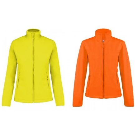 ka907for-2xl, Fluorescent Orange, Kariban MAUREEN - LADIES' FULL ZIP MICROFLEECE JACKET